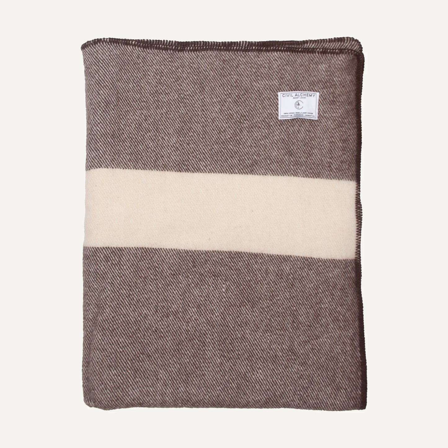 Virgin Wool Throw Blanket
