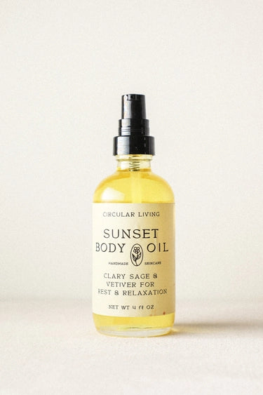 Sunset Body Oil - Clary Sage & Vetiver