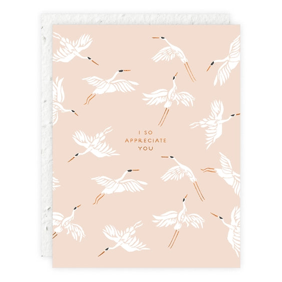 I So Appreciate You - Thank You Card