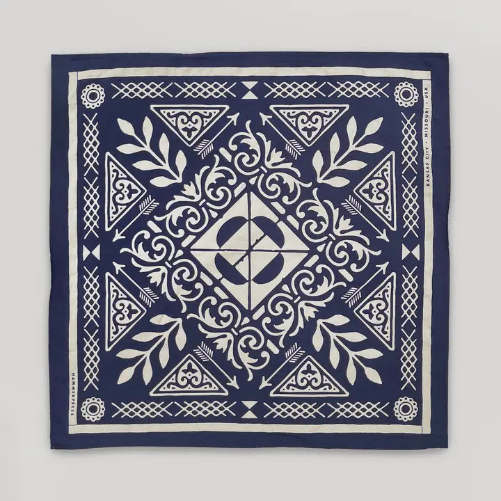 Bloom Bandana in Blue