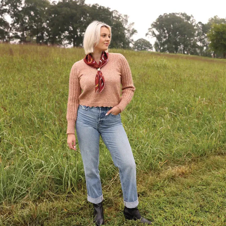 Brass Bolo Bandana Slide