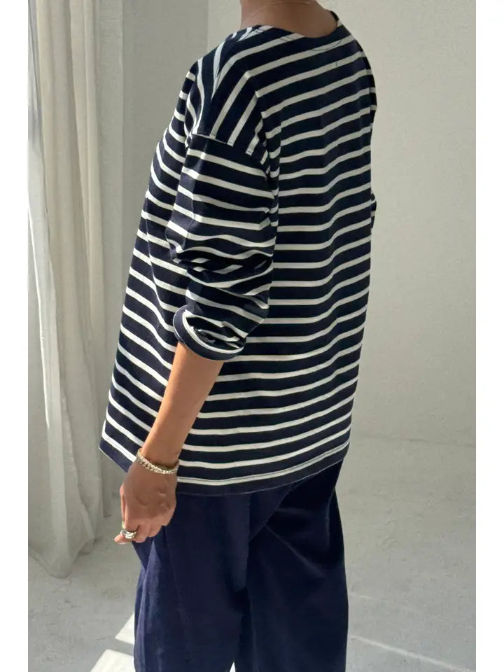 Marseille Top in Navy