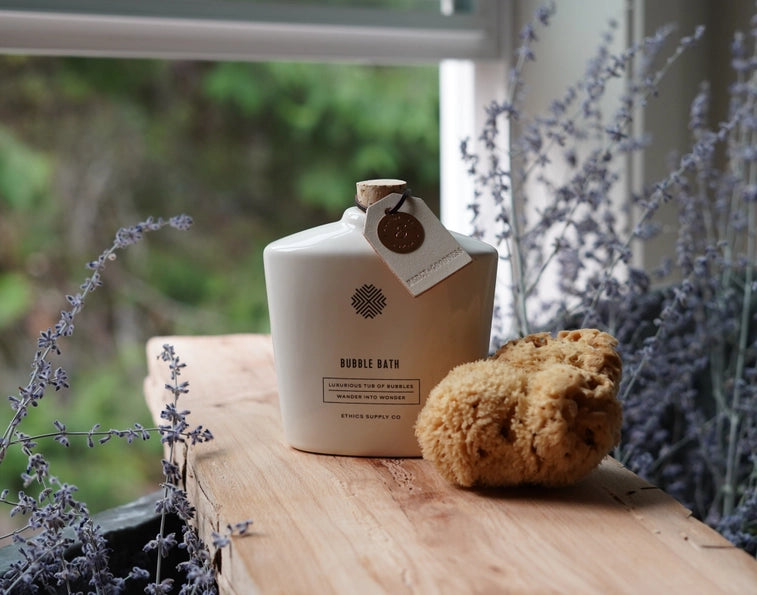 Soak in Goodness Ceramic Bubble Bath