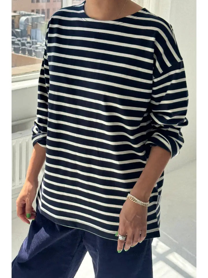 Marseille Top in Navy