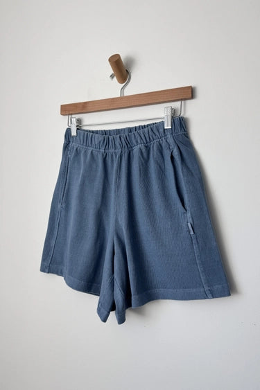 Flared Basketball Shorts in Cornflower