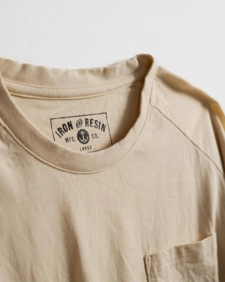 Faded Pocket Raglan