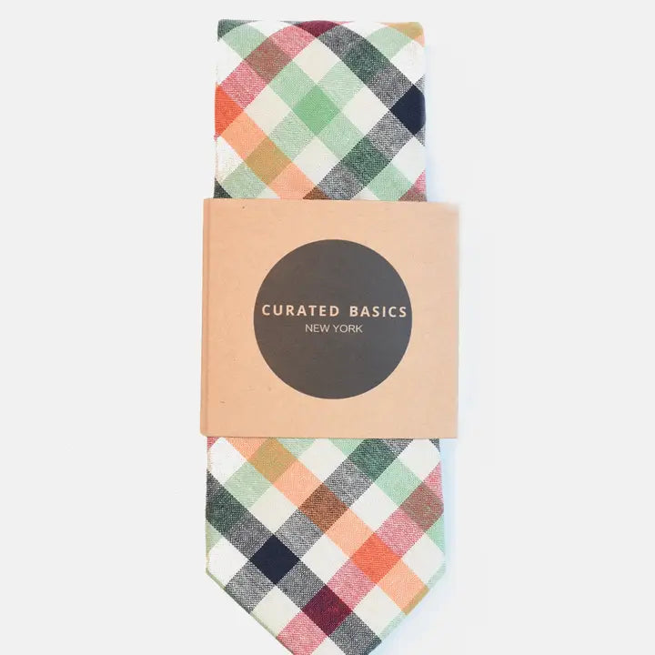 Gingham Tie