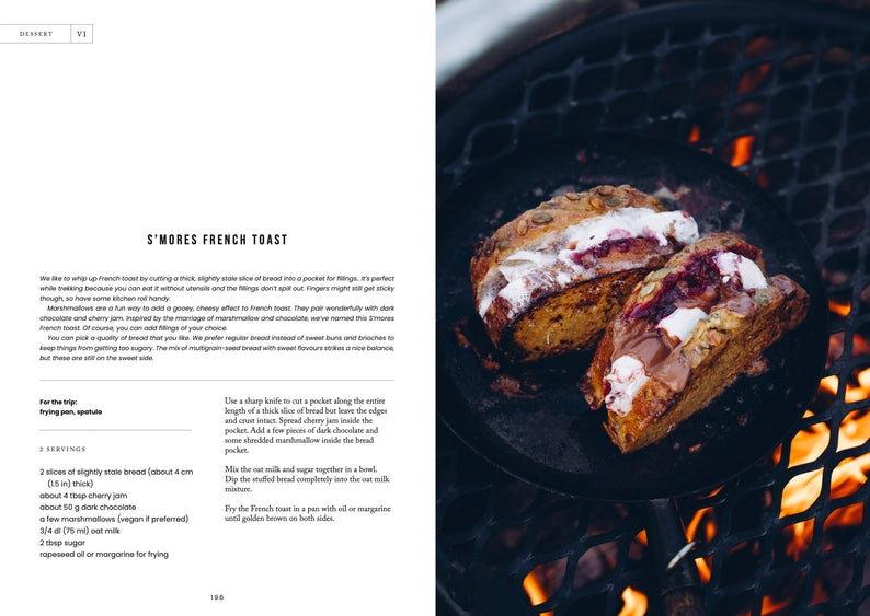 Food Over the Campfire - Recipes for Day Hikes & Wilderness