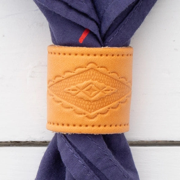Leather Bandana Slide