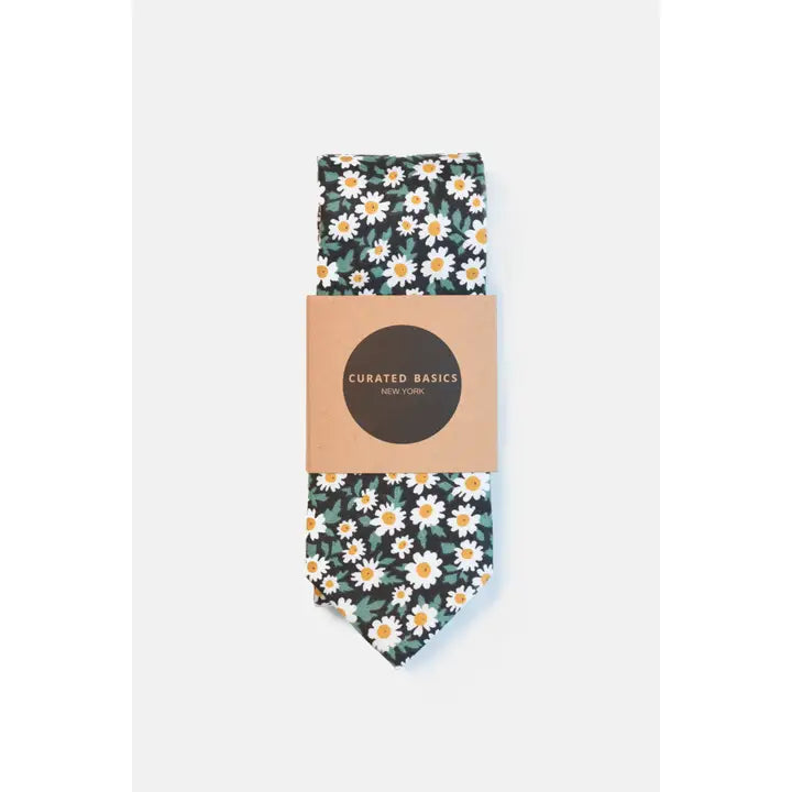 Daisy Floral Tie
