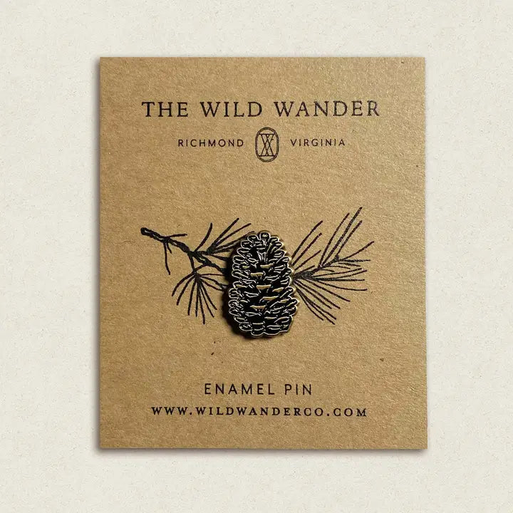 Pinecone Enamel Pin