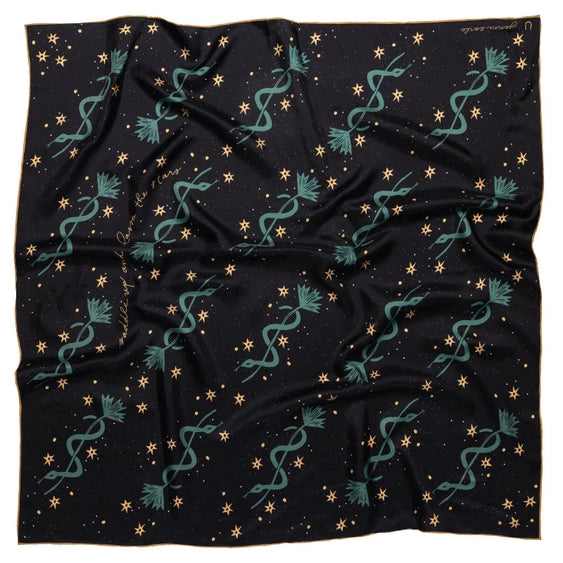 'Lasso the Stars' Silk Scarf