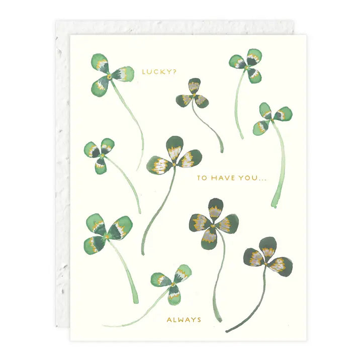 Lucky Me - Love + Friendship Card