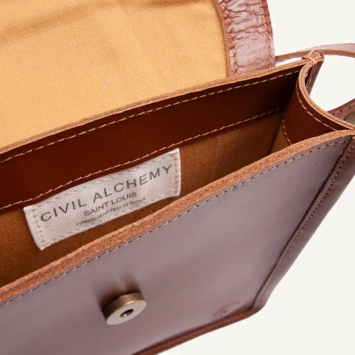 The Crossbody Bag in Tan