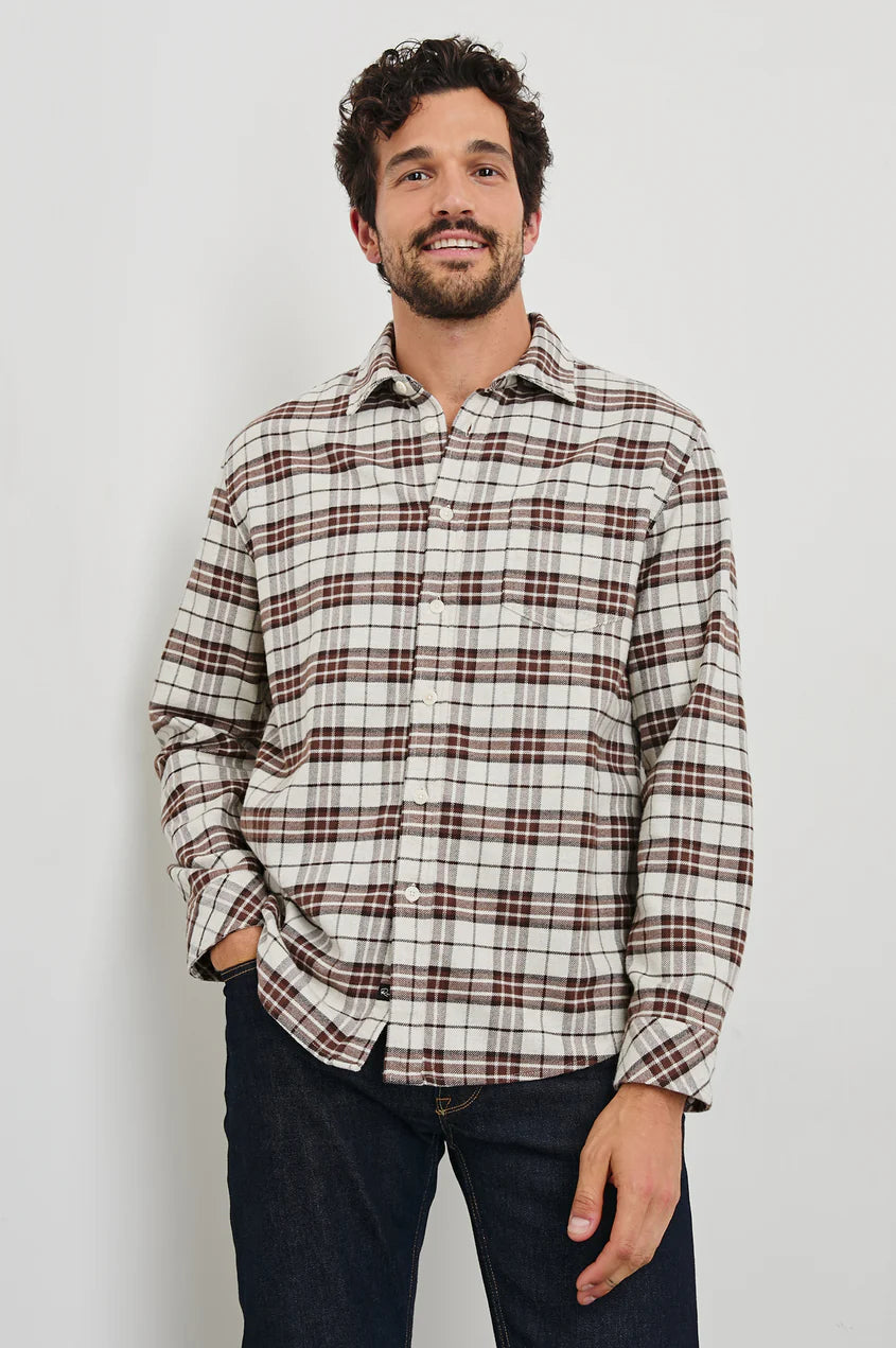 Forrest Shirt in Sandalwood Mosaic