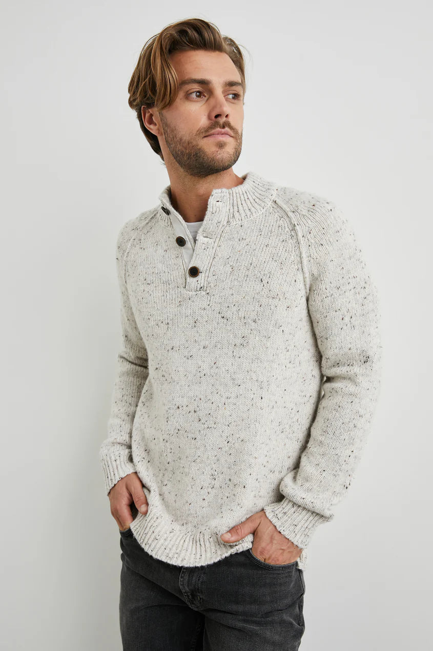 Harding Sweater in Natural Nep