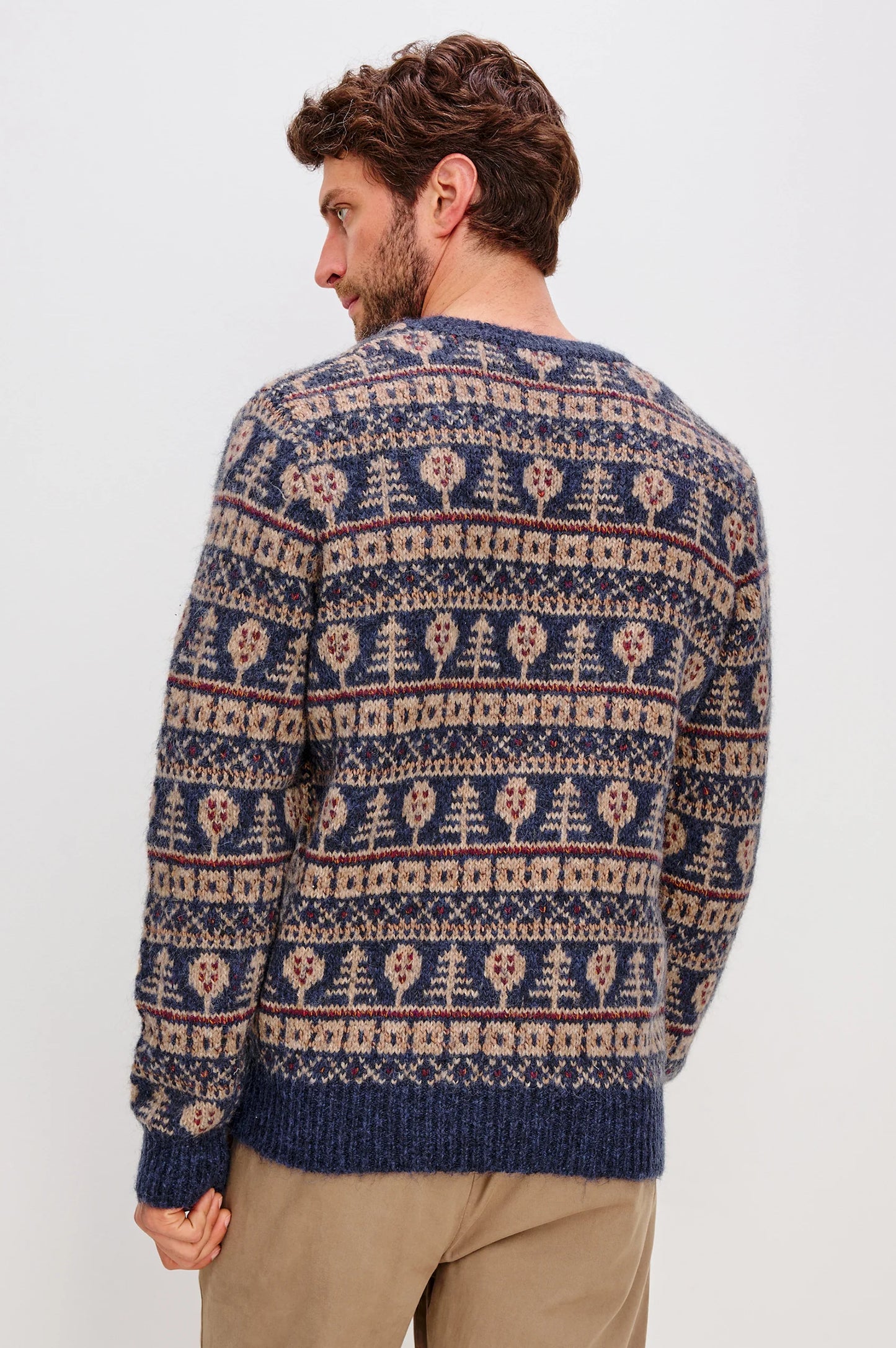 Lars Sweater in Lodgecrest Fairisle