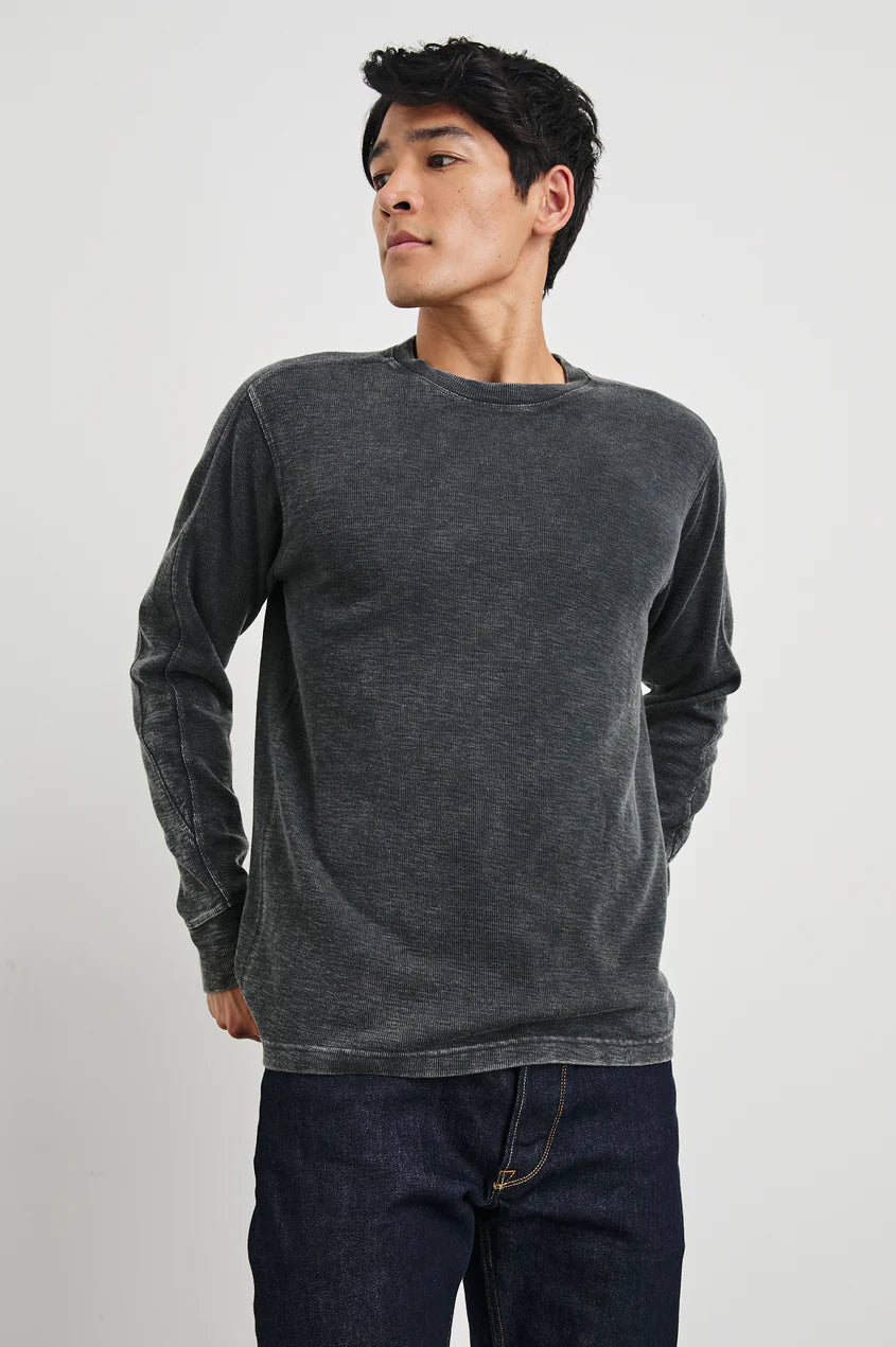 Rheese Thermal in Washed Black