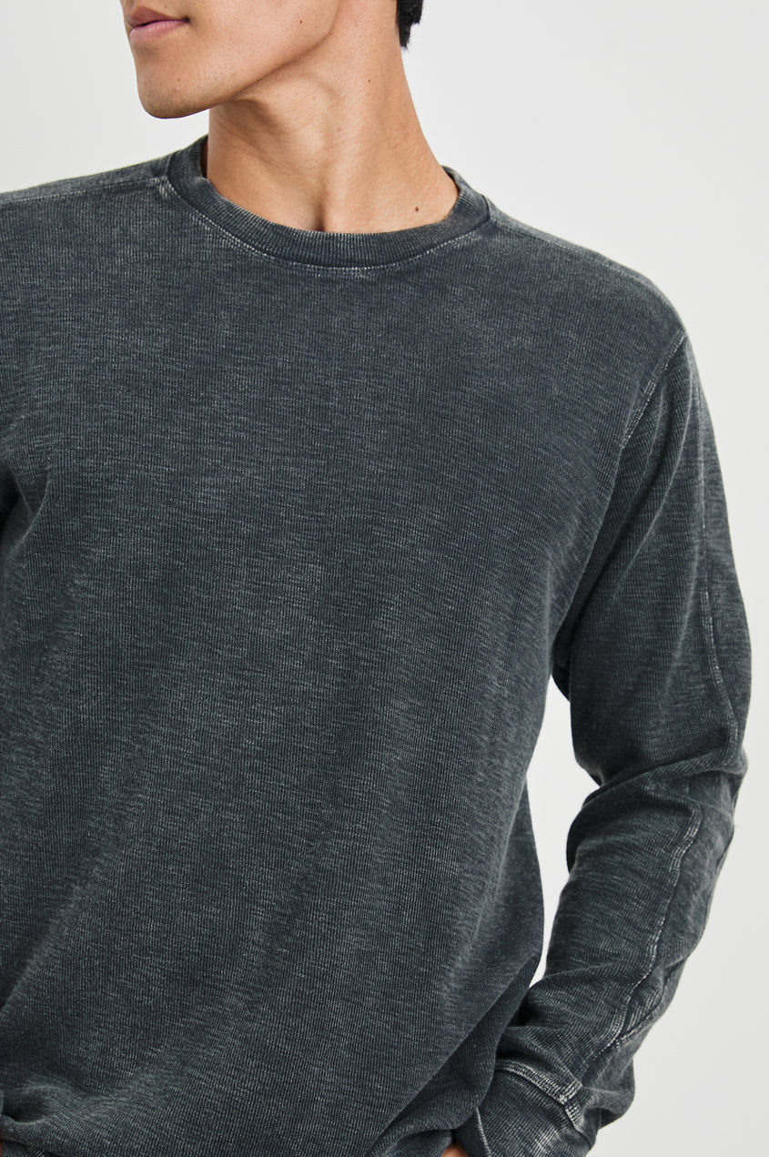 Rheese Thermal in Washed Black