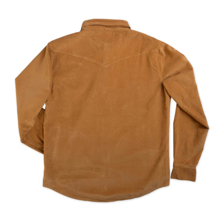 The Desperado Shacket in Old Gold