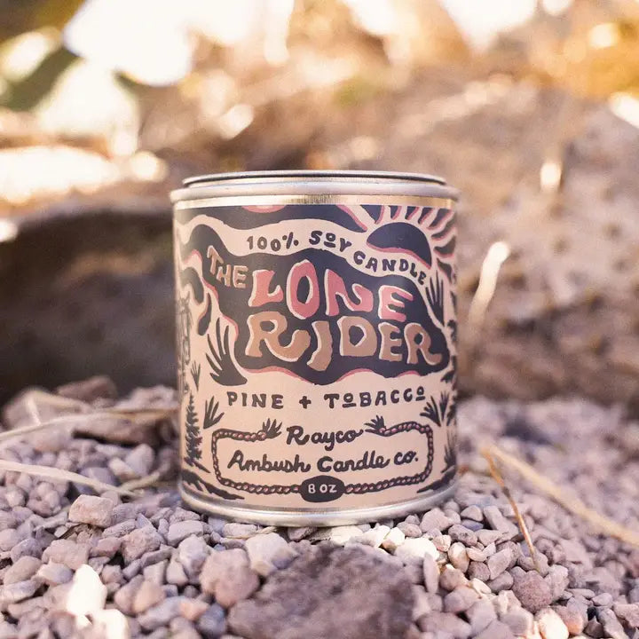 Lone Rider Candle