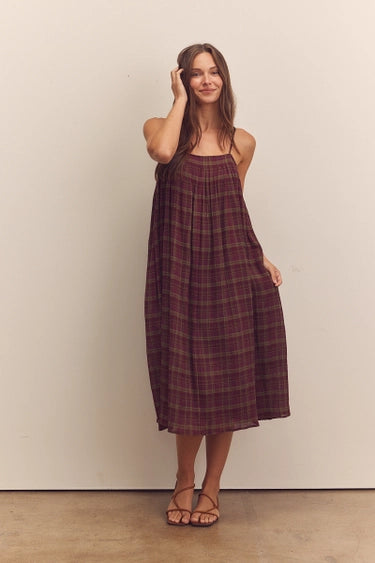 Pleated Cami Dress