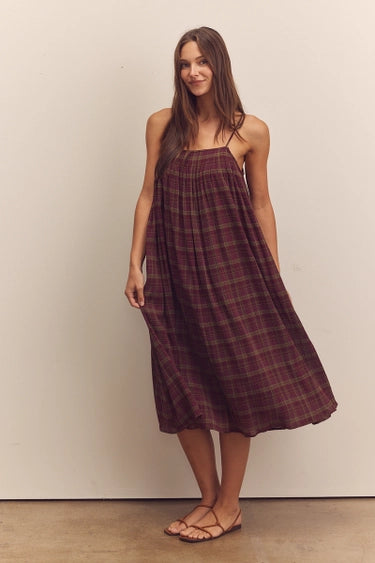 Pleated Cami Dress