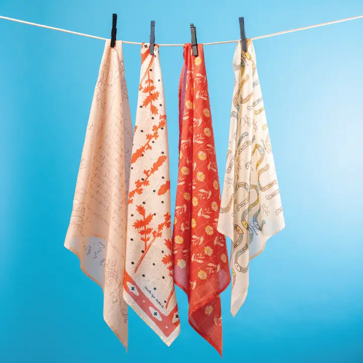 'Giddy Up' Cotton Voile Bandana