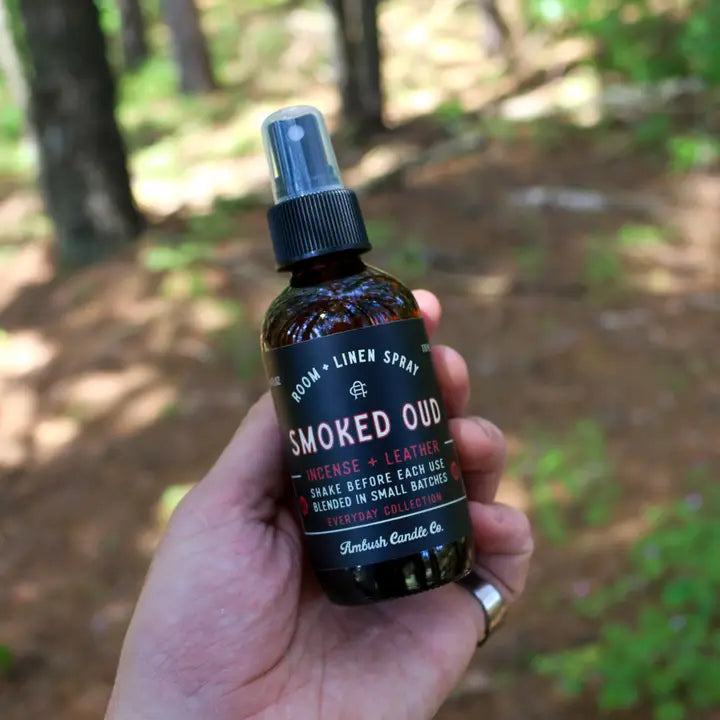 Smoked Oud Room + Linen Spray