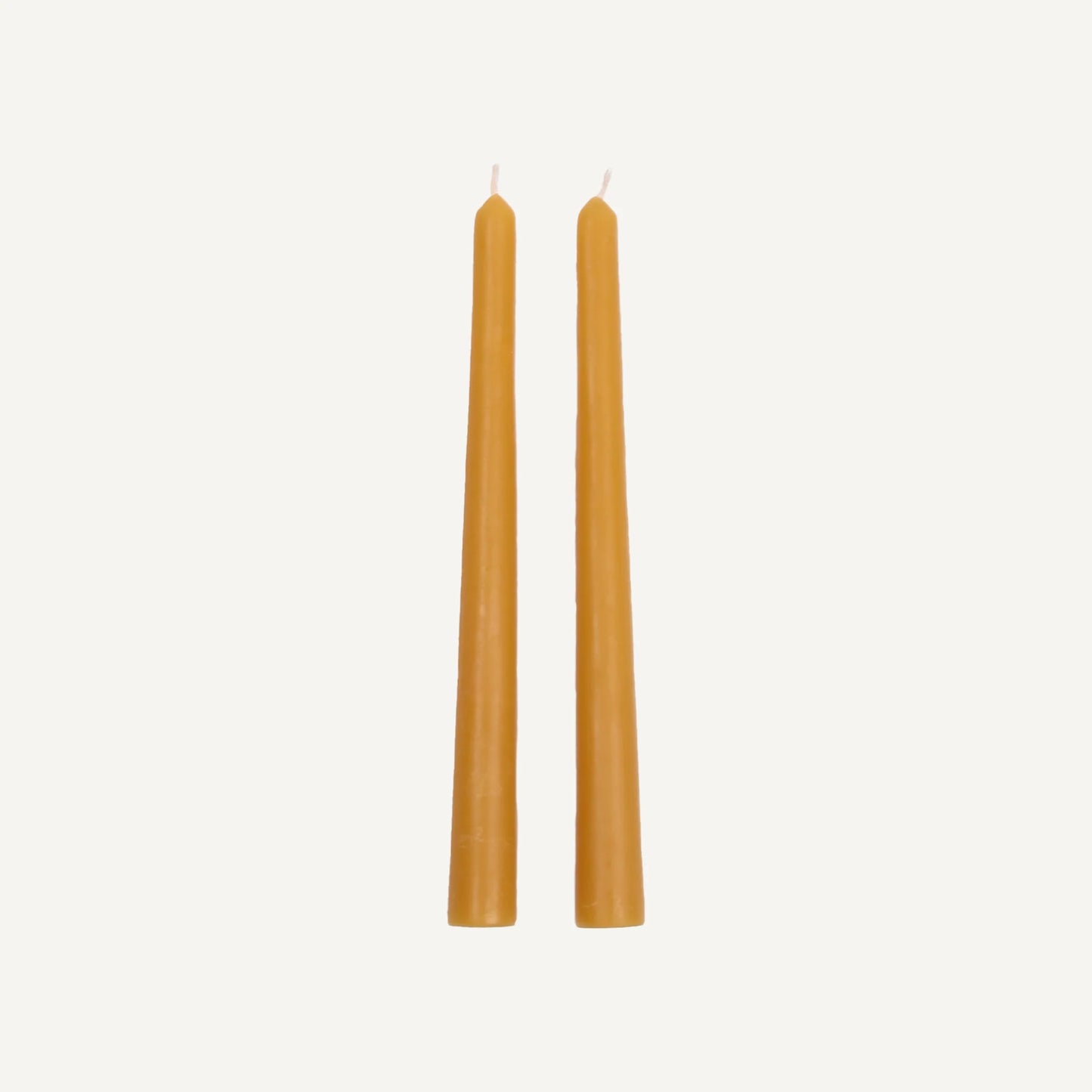 Beeswax Taper Candles (Set of 2)