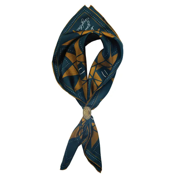 'Love Your Neighbor' Silk Scarf