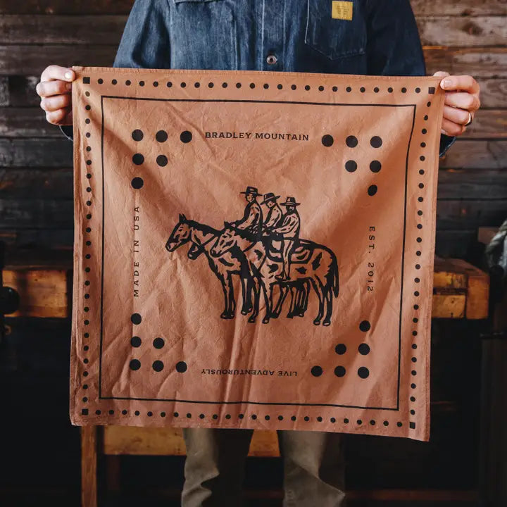 Wrangler Bandana in Tobacco