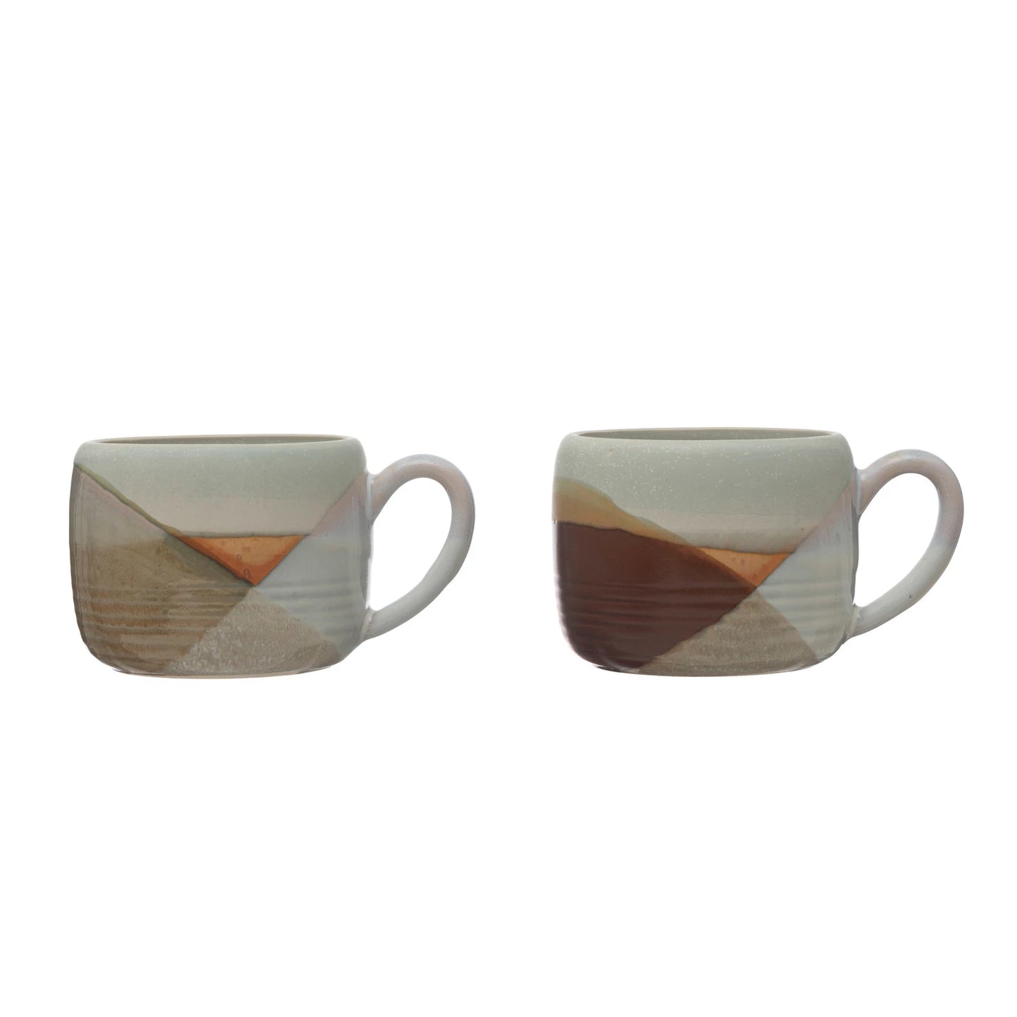 Stoneware Mug with Reactive Glaze