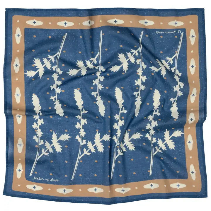 'Kickin Up Dust Cotton Voile Bandana