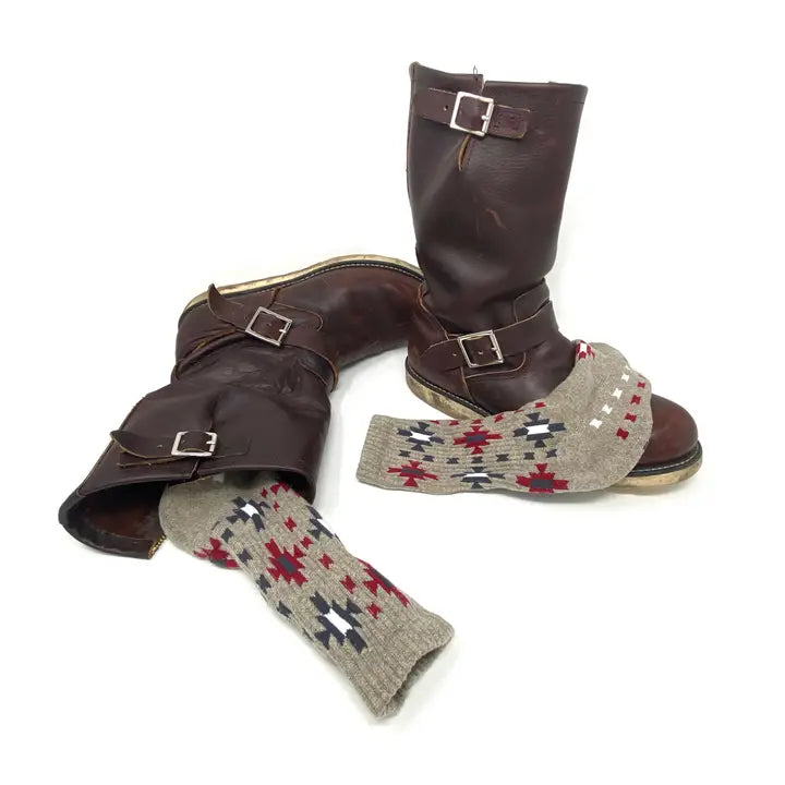 Heather Sun Burst Socks