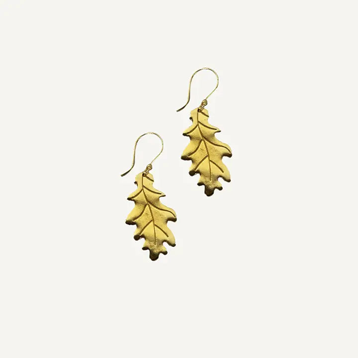 Oak Leaf Earrings
