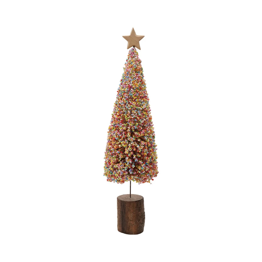 Microbeads & Resin Christmas Tree