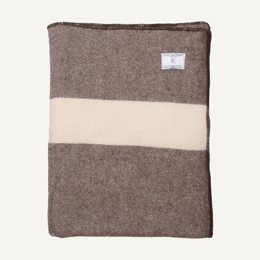 Virgin Wool Throw Blanket