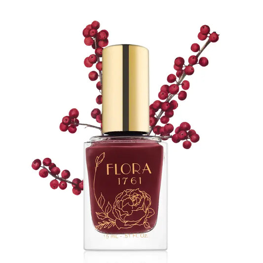 Flora 1761 Nail Lacquer in Winterberry