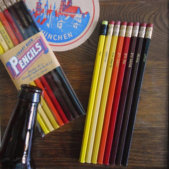 Craft Beer Pencil Set