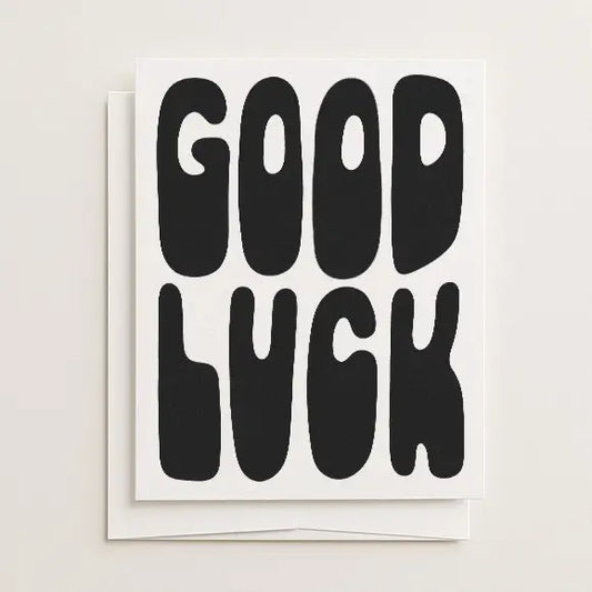 Good Luck Card