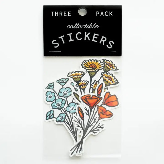 Vinyl Sticker Three Pack