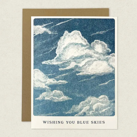 Wishing You Blue Skies Card