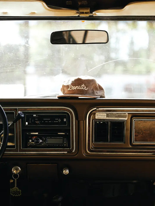 Donuts Chainstitch Corduroy Hat