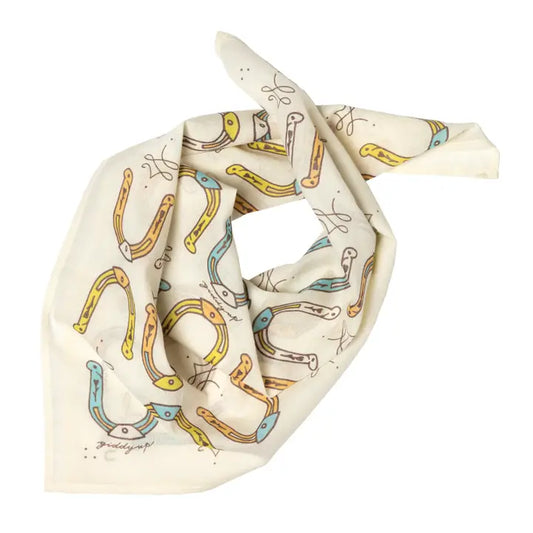 'Giddy Up' Cotton Voile Bandana