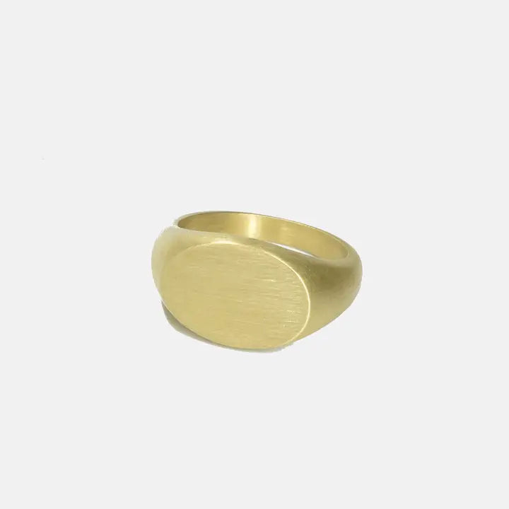 Oval Signet Ring