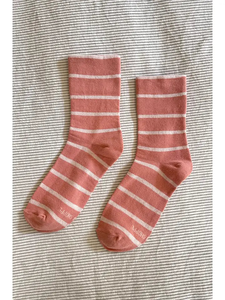 Wally Socks in Clay