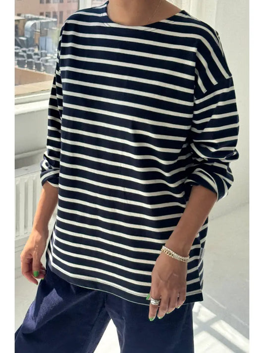 Marseille Top in Navy