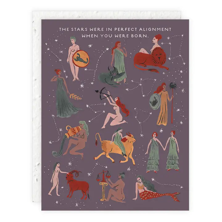 Astrological Ladies - Birthday Card