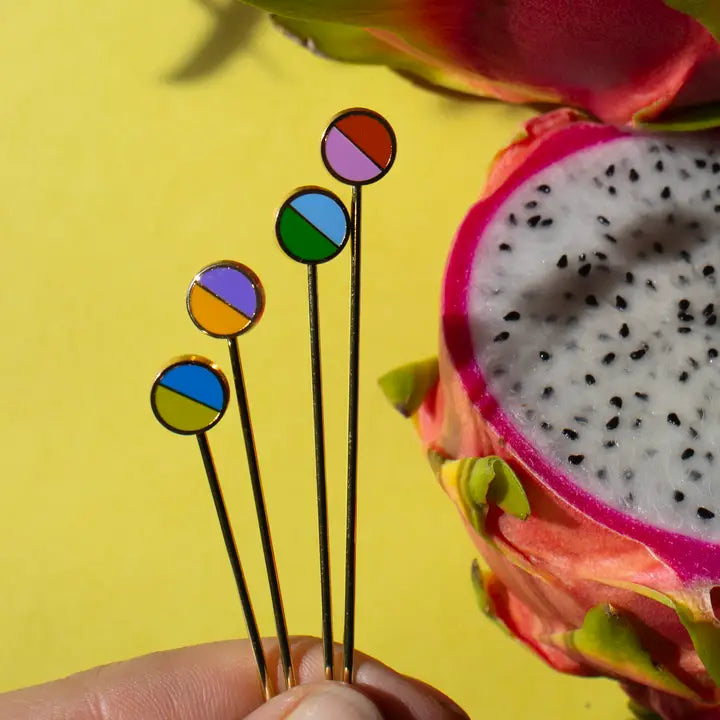 Diagonal Cocktail Picks